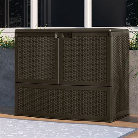 electrical lawn box|outdoor chair storage box.